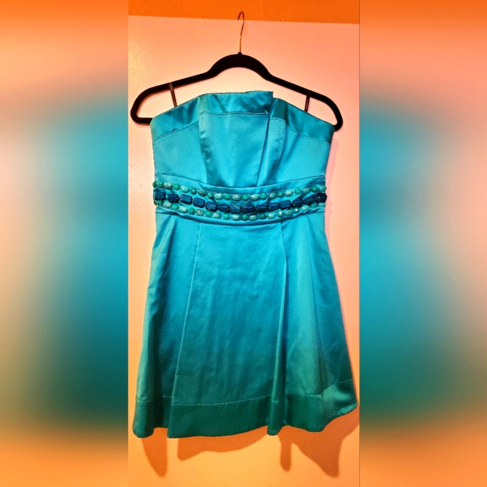Bebe Satin Dress size 8